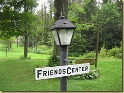 friends center sign