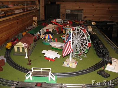 Full view of the tracks