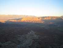 AM View from Gooseberry N Rim 12 11 05