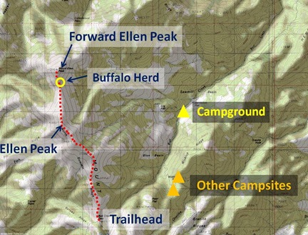 Ellen Route Map