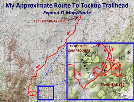 Tuckup Route caption