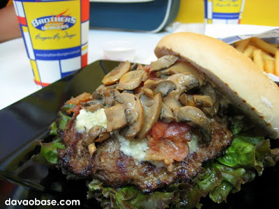 Awesome gourmet dish: Blues Brothers Burger