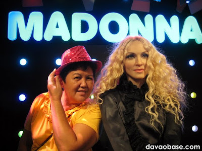 Madonna at Madame Tussauds in The Peak, Hong Kong