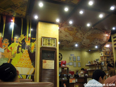 Interiors of Bigby's Cafe and Restaurant in SM City Davao