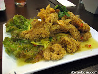 Crispy Catfish Salad at Bangkok Wok