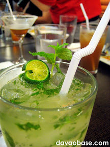 Lime and Mint Mojito at Bangkok Wok