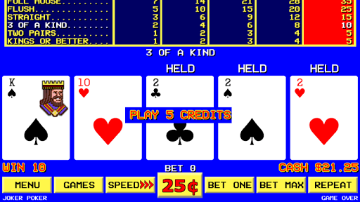 Sin City Video Poker