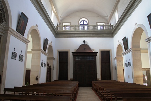 Ourem - Castelo - interior da igreja matriz
