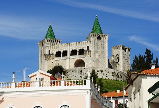 Porto de Mós - Castelo visto dos paços do concelho