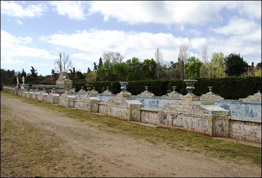 Palácio de Queluz - canal de azulejos 5