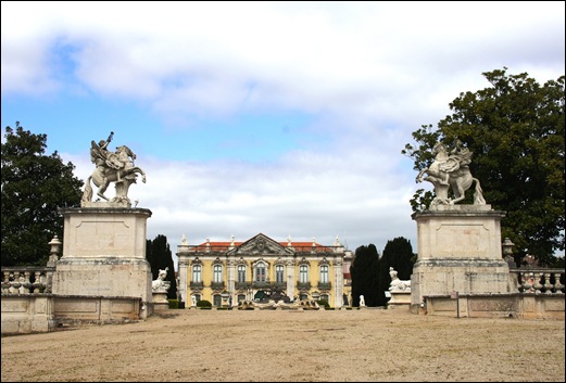 Palácio de Queluz - pórtico da fama