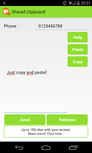 Paster - Shared Clipboard