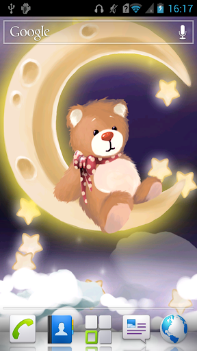 Bear on the moon LWP