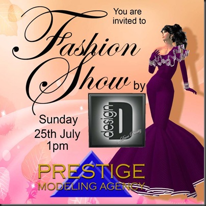Fashion Show Invite'