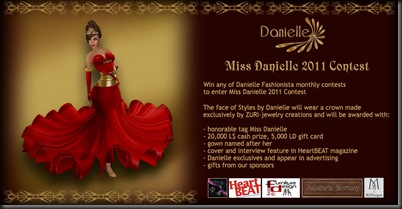 Miss Danielle 2011 ad'