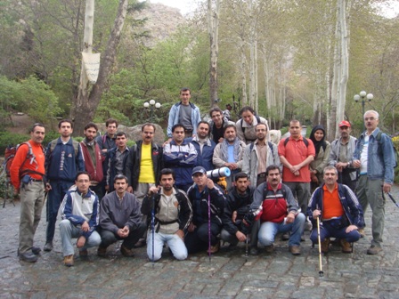 نشاط کوهستان - پارک جمشیدیه تهران - مبداء حرکت 880204