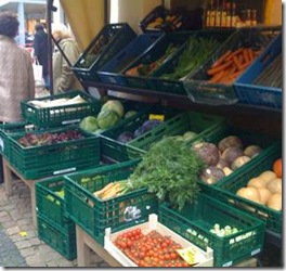 Veggie Market Display