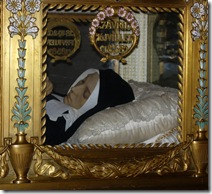 Incorrupt St. Bernadette in Nevers