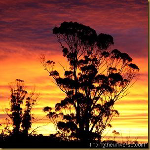 Sunset in Tasmania