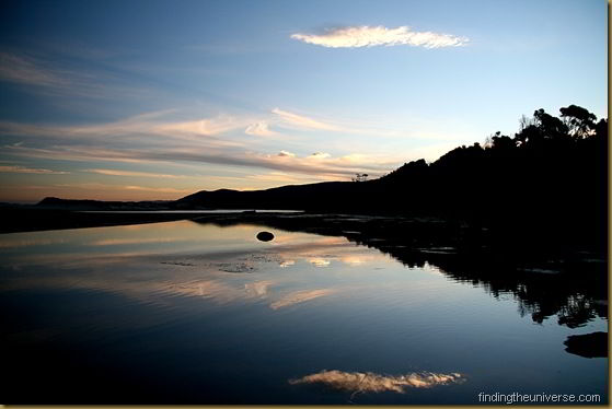 Lagoon Beach Sunset reflection - Tasmania Lagoon Beach Sunset reflection - Tasmania