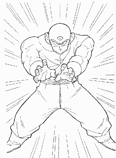free dragonball z coloring pages 2