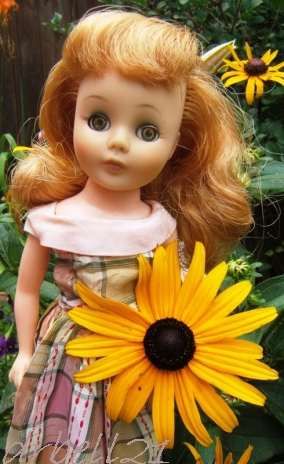 Toni doll American Character rare eye color 1950s