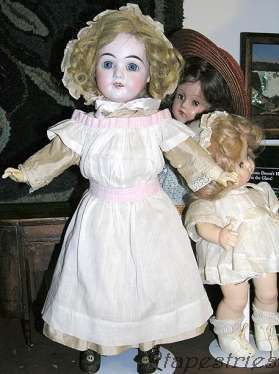 Antique bisque doll German Germany Beverly Effanbee Fleischaker & Baum F & B Anne Shirley composition