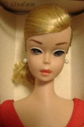 Mattel Barbie doll Swirl Ponytail PT Helenca swimsuit 1960s