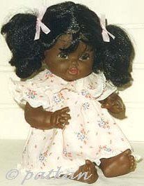 Shindana doll Baby Nancy black African-American 1970s