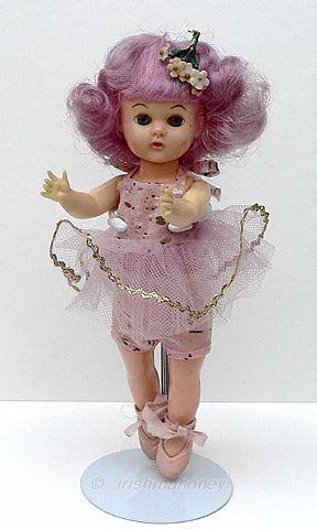 Twinkle Toes Lollipop doll Virga Dolls ballerina 8-inch 1950s