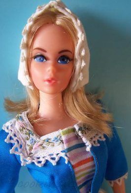 Mattel Barbie doll Live Action 1970s 1960s Barbie in Holland