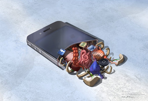 Anatomia da tecnologia - iphone