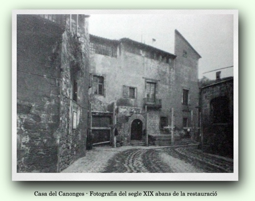 Casa dels Canonges s. XIX