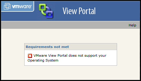 No Windows 7 support for VMware View yet. :(