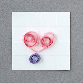 Kid's quilling: heart