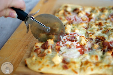 Chicken Bacon Ranch Pizza