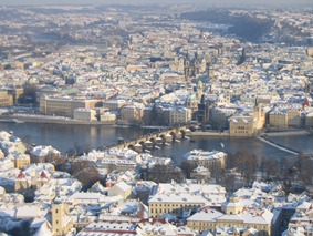 Vistas desde la Torre de Petřín