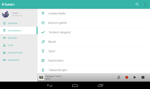 TuneIn Radio Pro apk cracked download - screenshot thumbnail