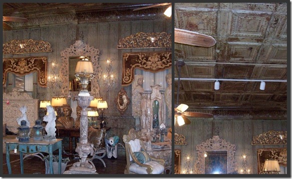 Barn Interior collage