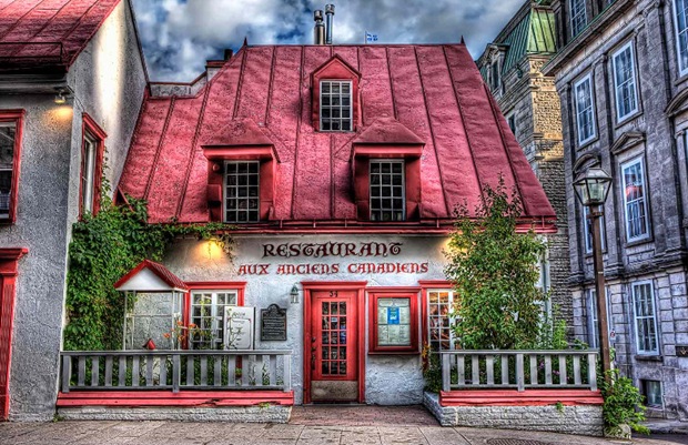 HDR Architecture Photography of Quebec City, Canada