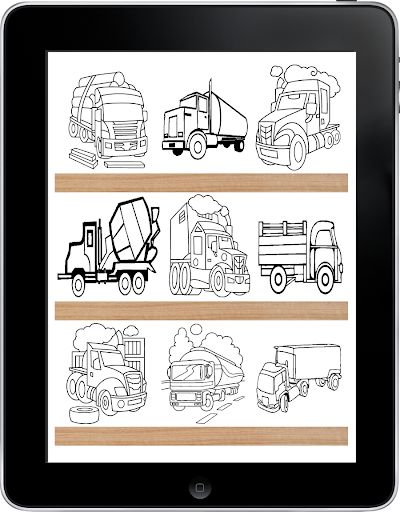 【免費漫畫App】卡車著色遊戲-APP點子