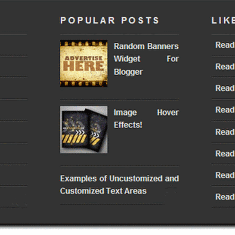 Multi Column Footer Widget For Blogger –The Hot!