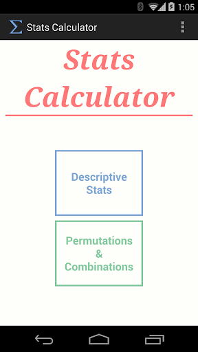 Stats Calculator Pro