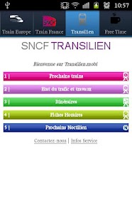 Train Europe and France Screen 3