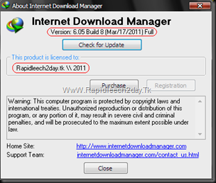 Internet Download Manager v6.5 Build 8 - Full Cracked - Silent Installation
