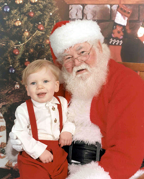 Sterling Glasheen (2000) With Santa