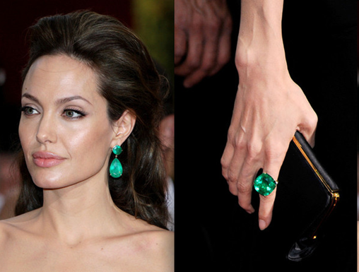 Oscar Jewelry Top 10 - Angelina Jolie