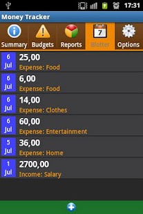 download Money Tracker free