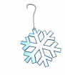 xmas snow flake ornament