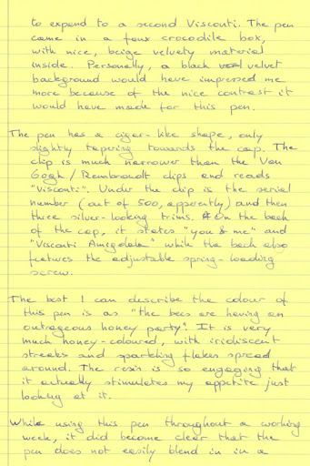 minnesota handwriting test Pen Me) Visconti & (you Yellow Amigdala Fountain Reviews minnesota handwriting test Pen Me) Visconti & (you Yellow Amigdala Fountain Reviews